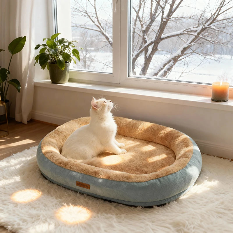 Winter Warm Washable Pet Sofa Bed